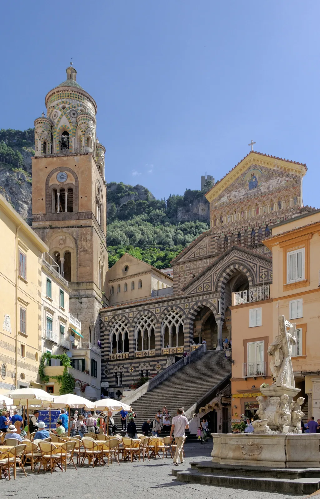 Amalfi’s cathedral square of the old republic