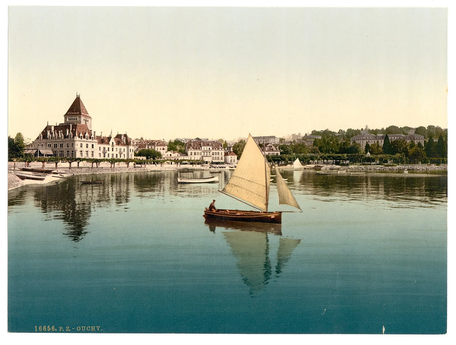 Lausanne stepping down to Lac Léman