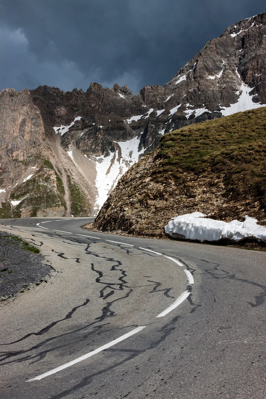 Galibier’s ridge, a Tour de France ghost in the wind