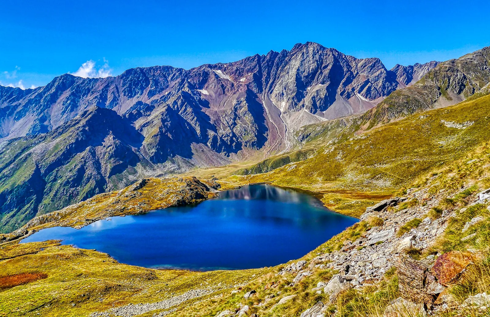 Gavia in the cloud, a narrower, wilder road