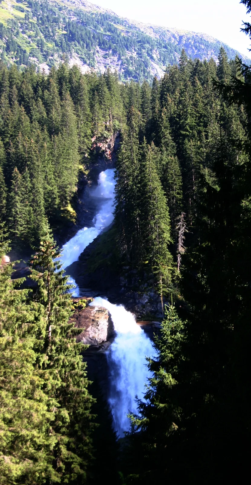 Krimml falls and Zell am See