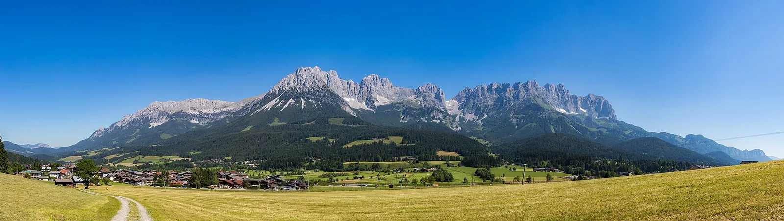 Wilder Kaiser and Kufstein