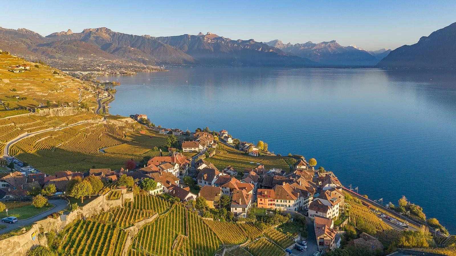 Lavaux and Lake Geneva
