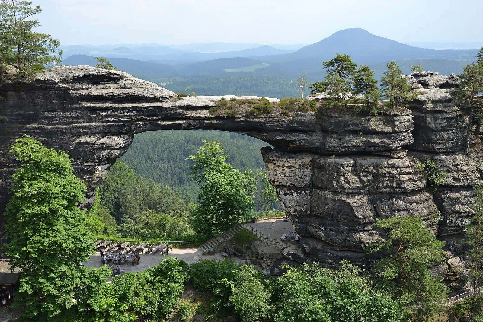 Bohemian Switzerland and Adrspach rocks
