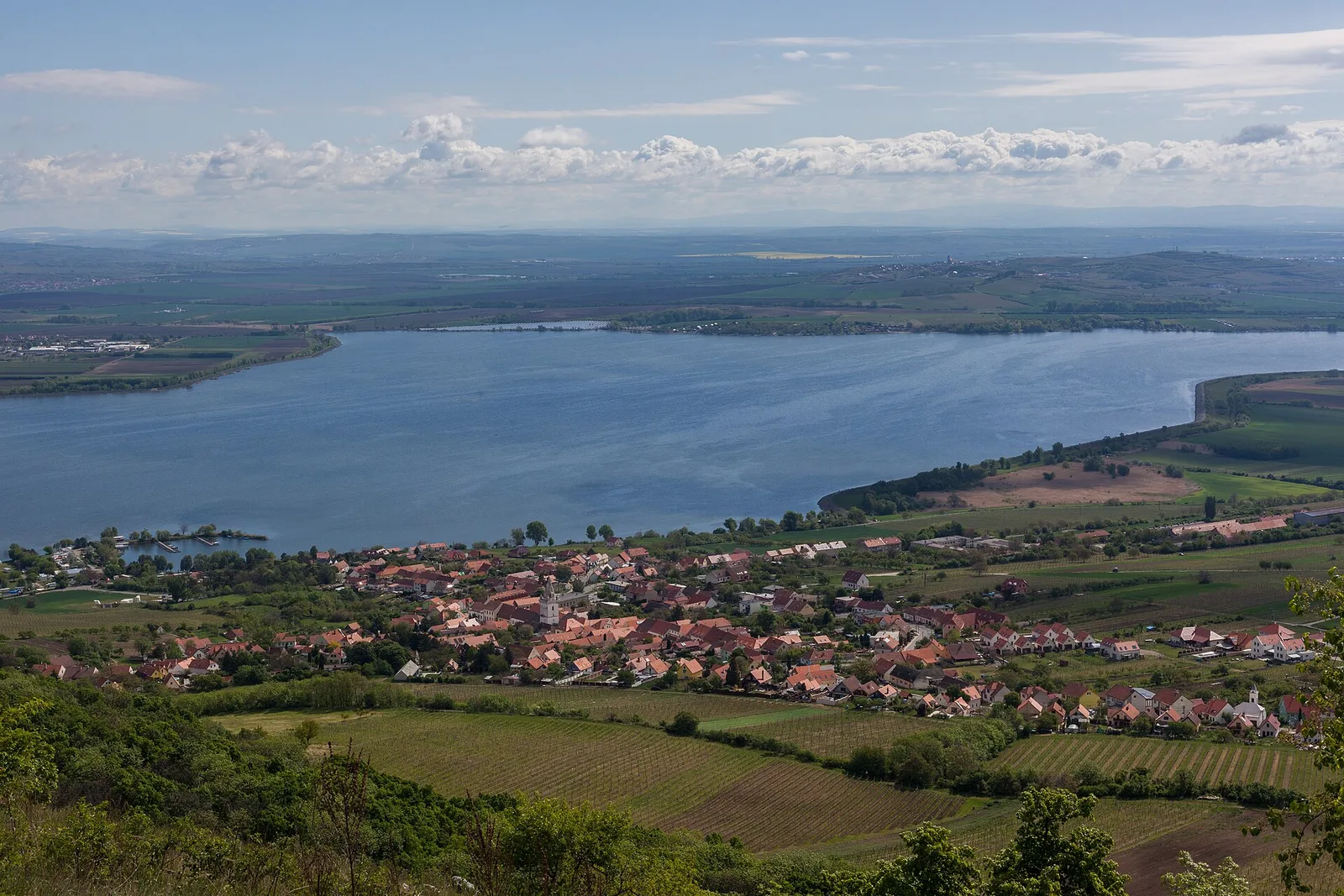 The Pálava hills from Děvičky