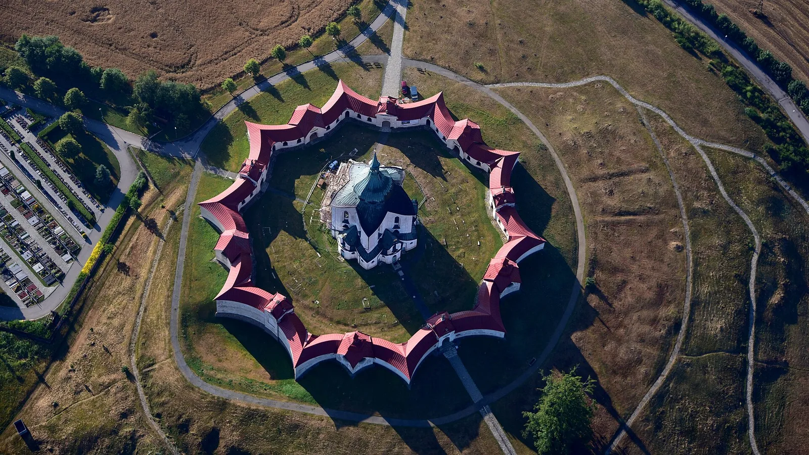 Santini’s church on Zelená hora