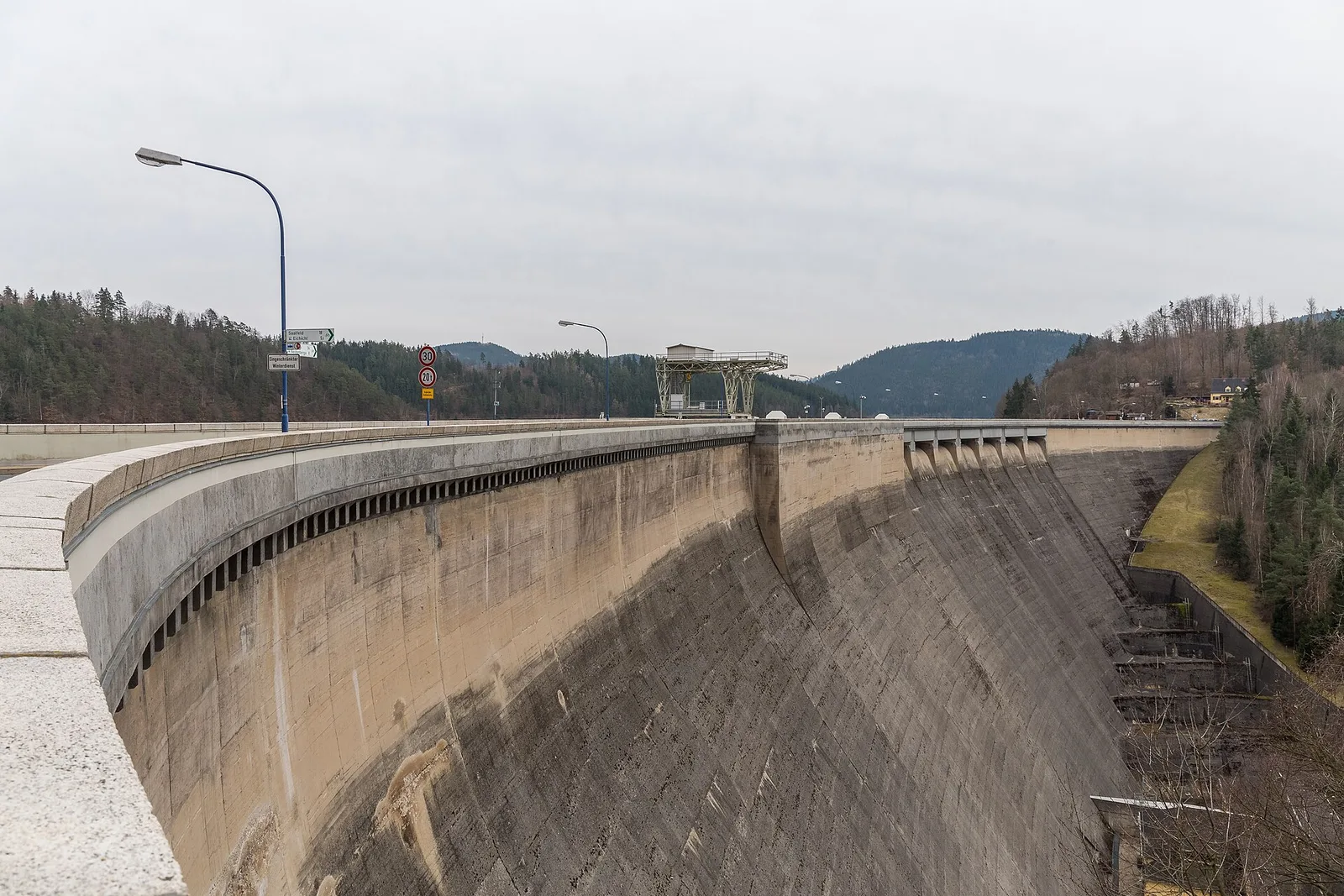 The Hohenwarte reservoir, the ‘Thuringian Sea’