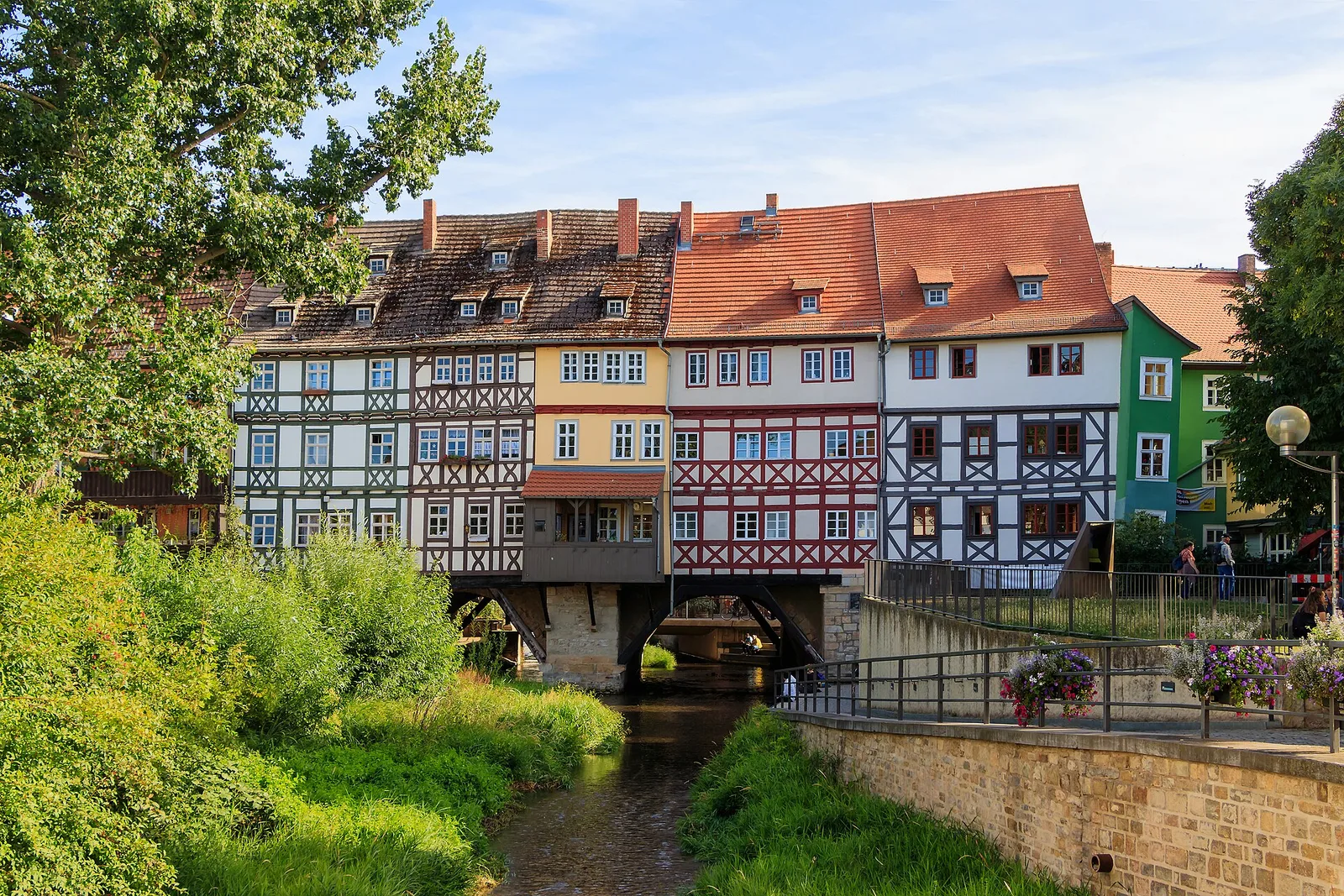 The inhabited Krämerbrücke