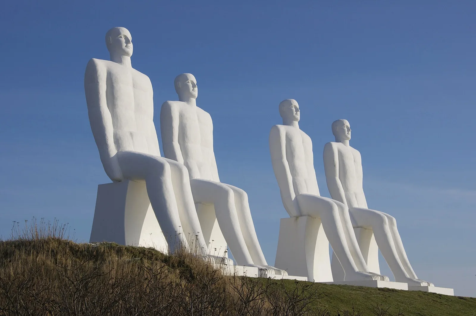 Man Meets the Sea at Esbjerg
