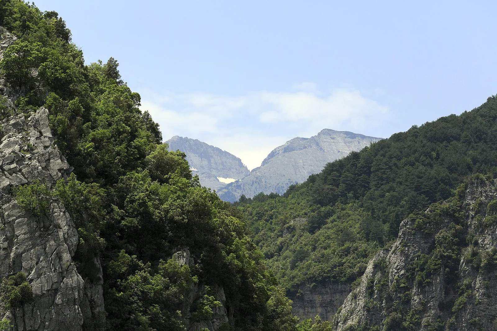 Olympus above Litochoro