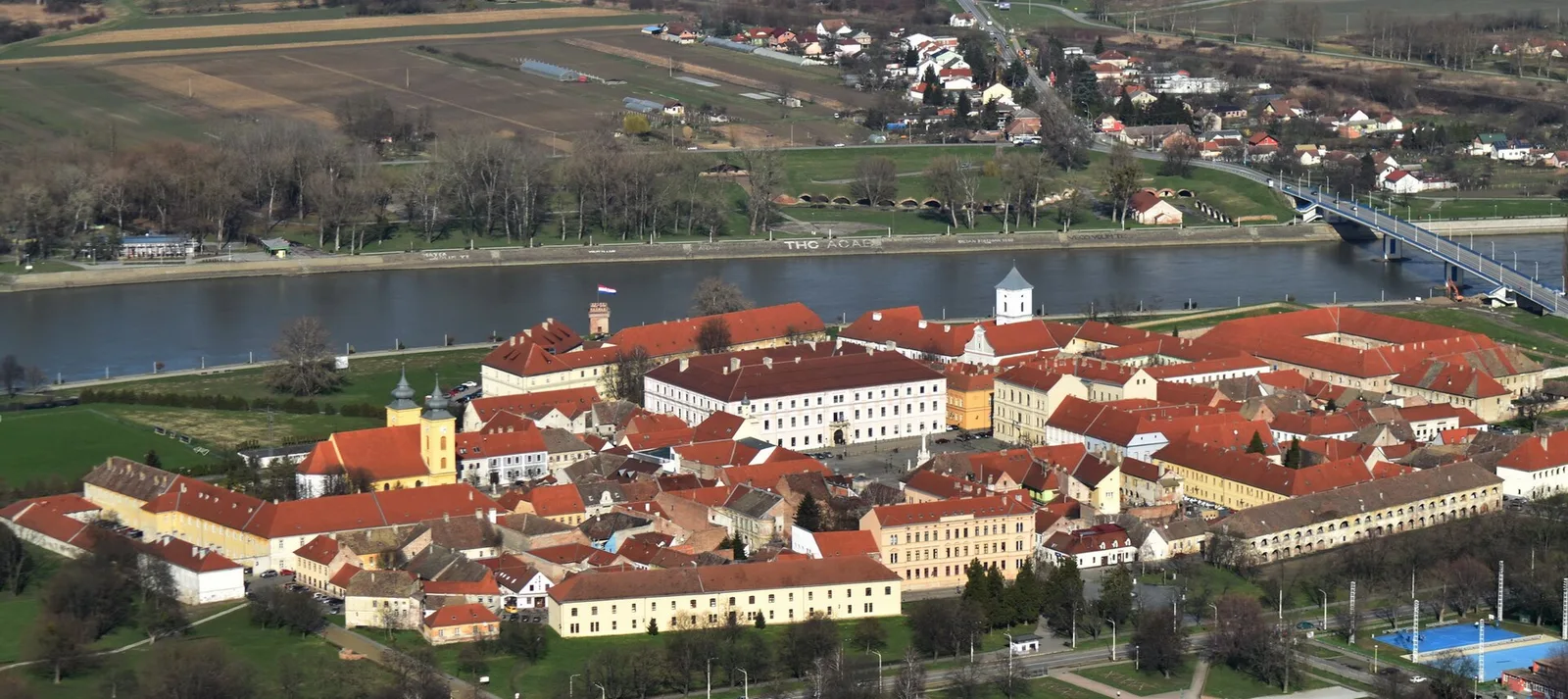 Slavonia rivers and wine