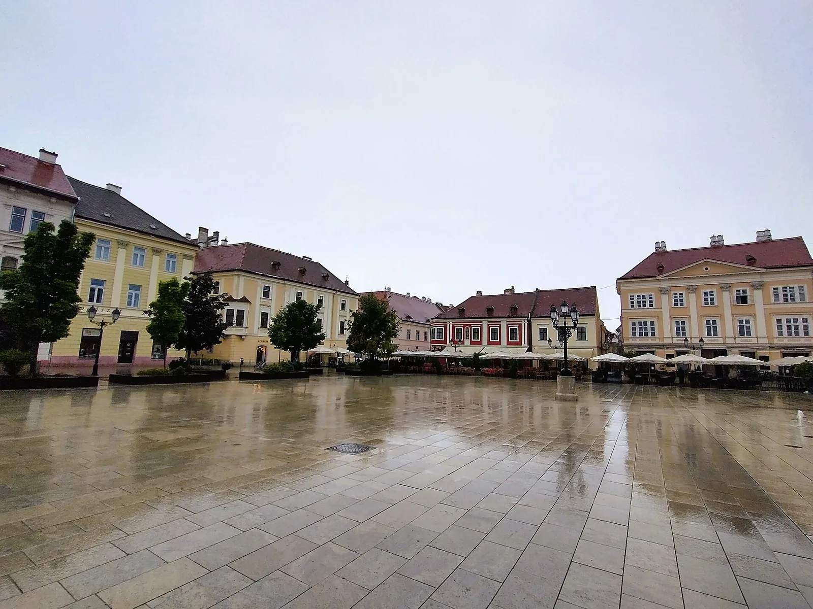 Széchenyi Square in Győr