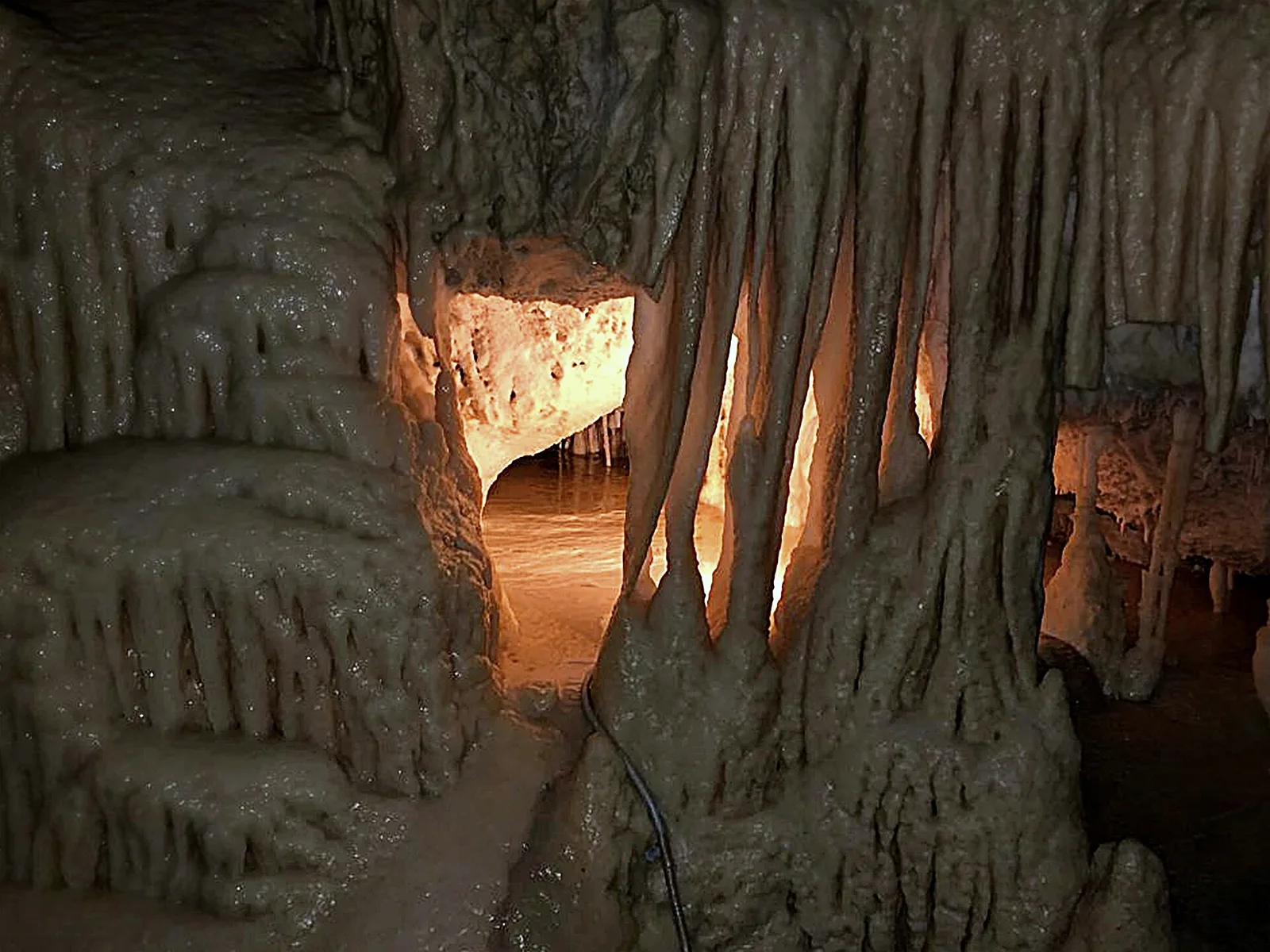 Inside the Frasassi Caves