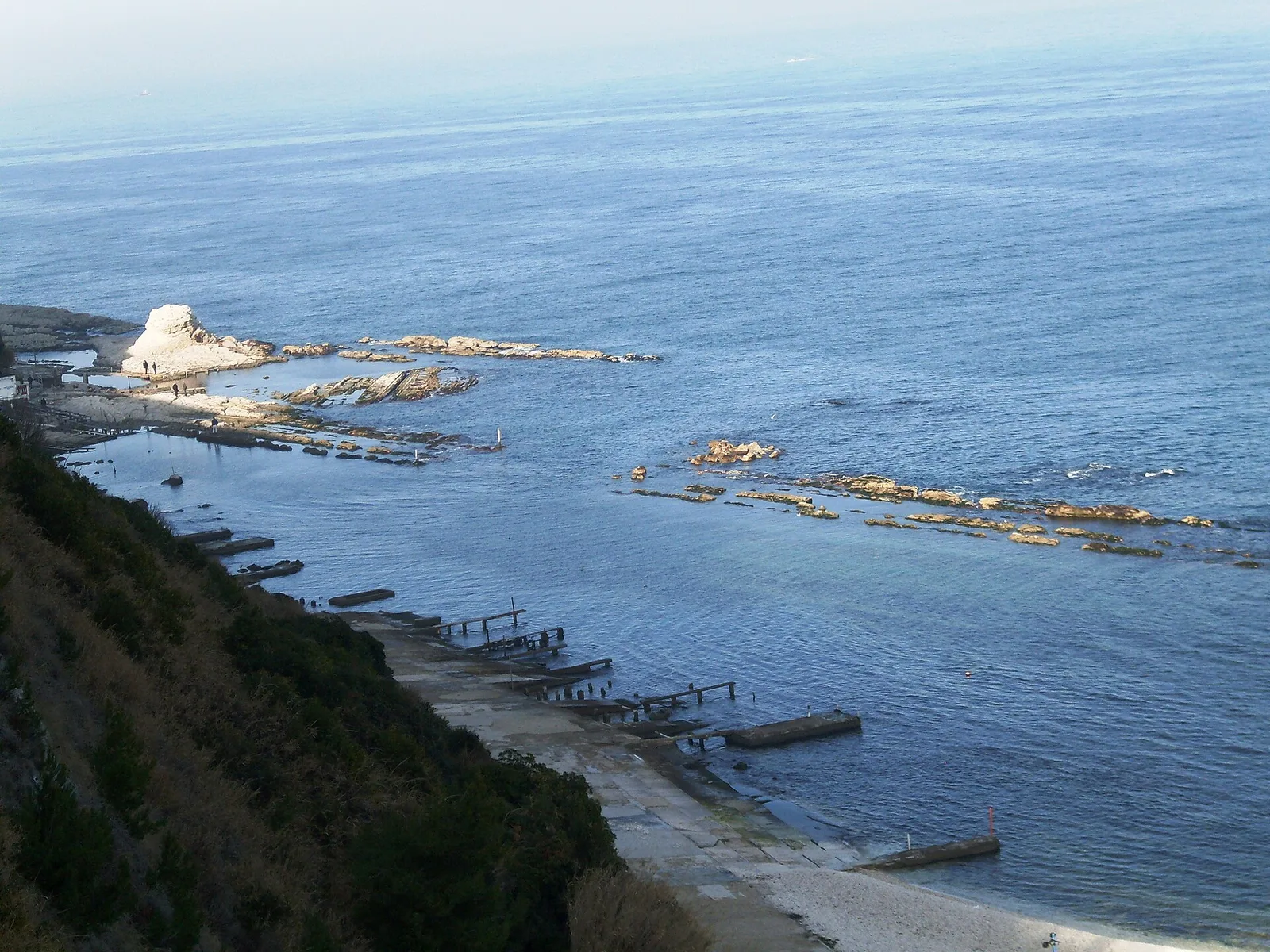 The Passetto shore, Ancona