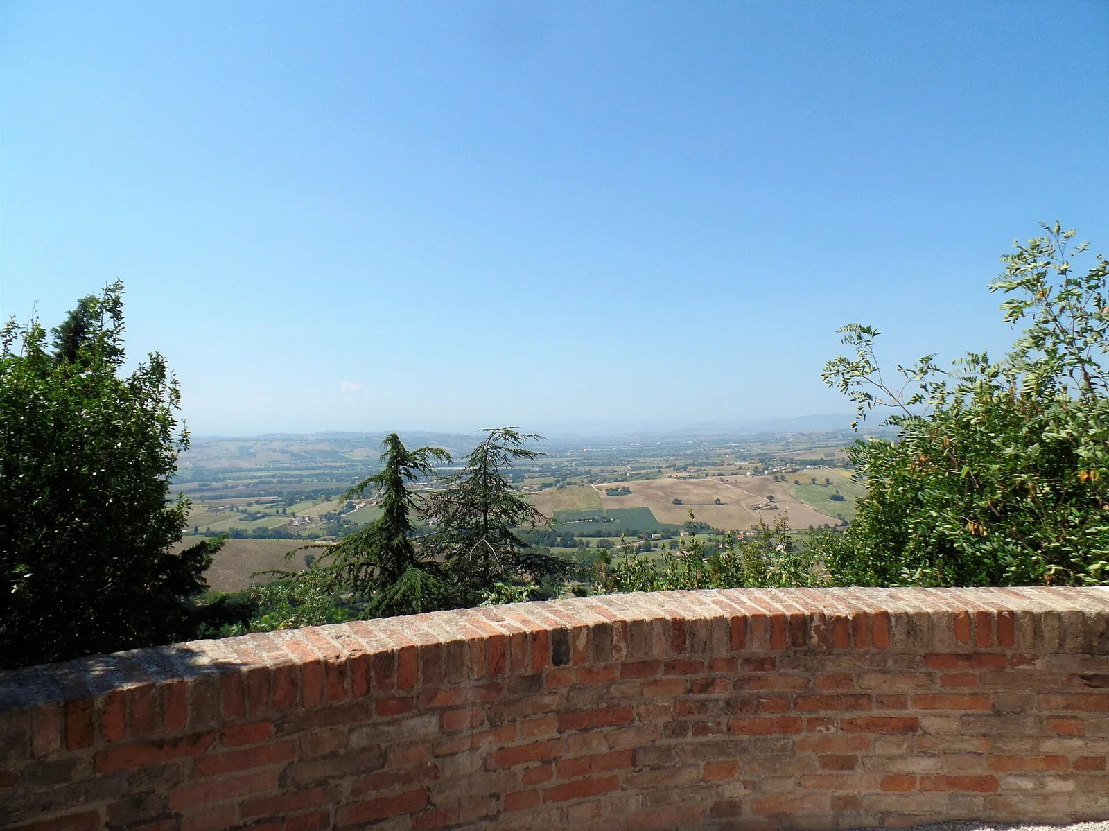 The view from the Colle dell’Infinito