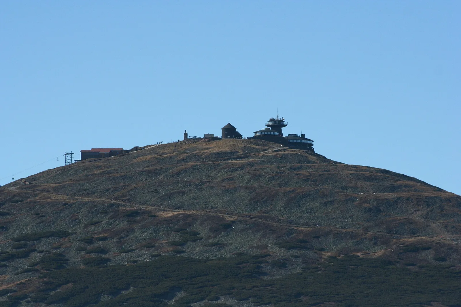 The summit of Śnieżka