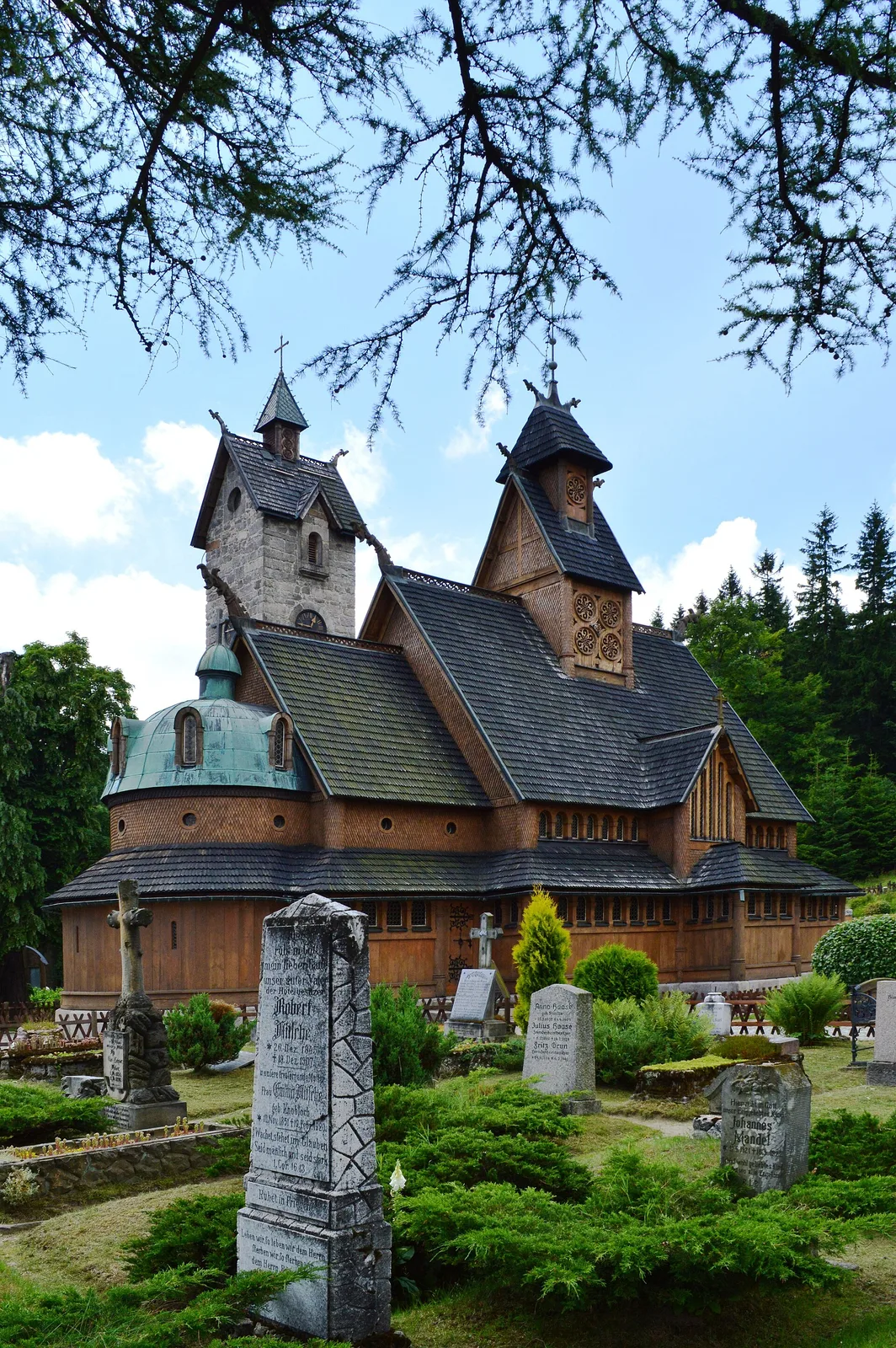 The Wang stave church in Karpacz