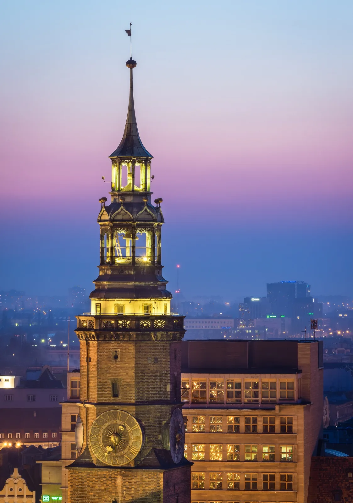 Wrocław Town Hall on the Market Square